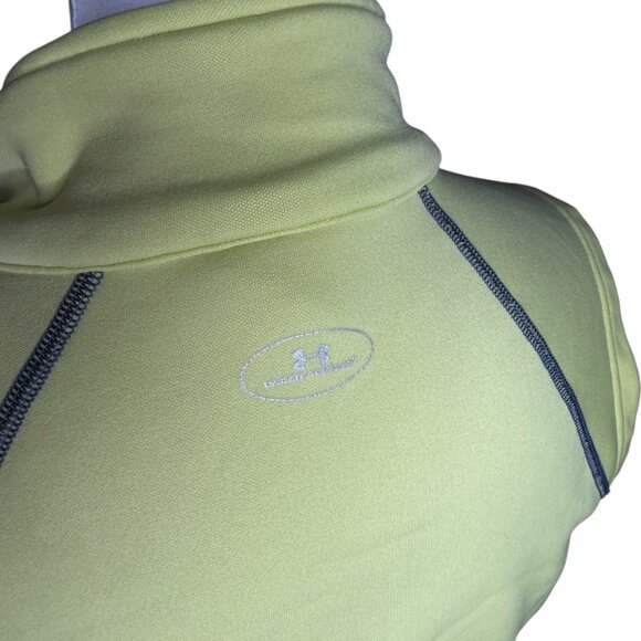 Under Armour womens fleece lined vest Medium lemon lime yellow green - Picture 8 of 10